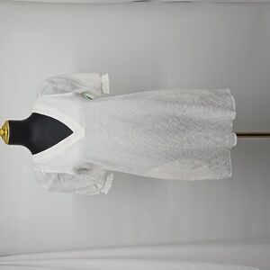 BB DAKOTA by Steve Madden Women's Fields of Gold Dress White Size XS